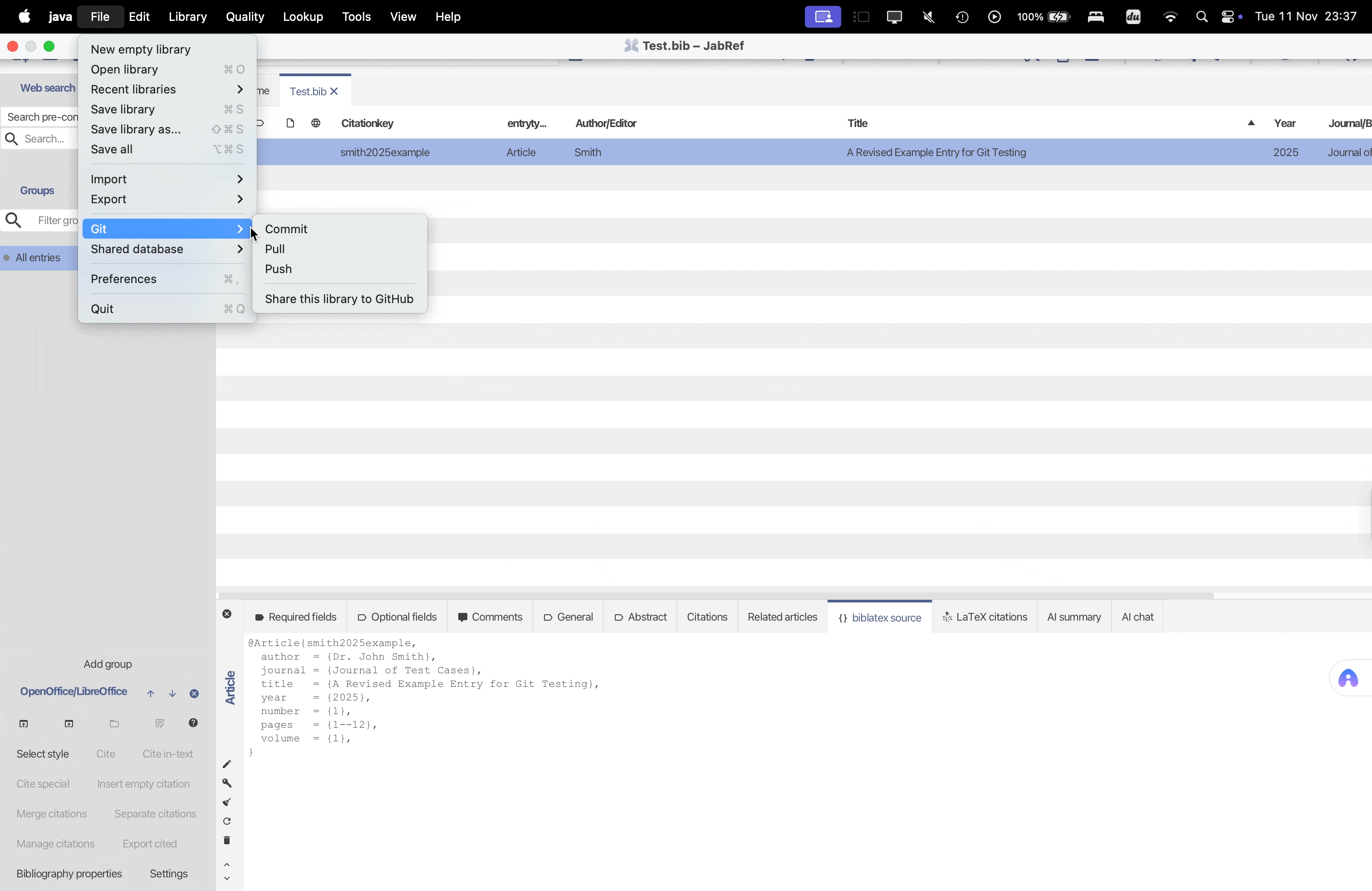 Git Pull - with conflicts