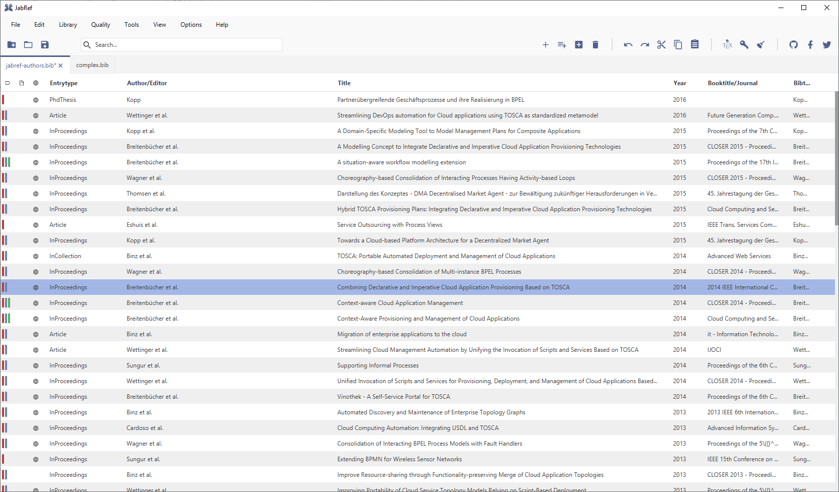 transition from jabref to mendeley